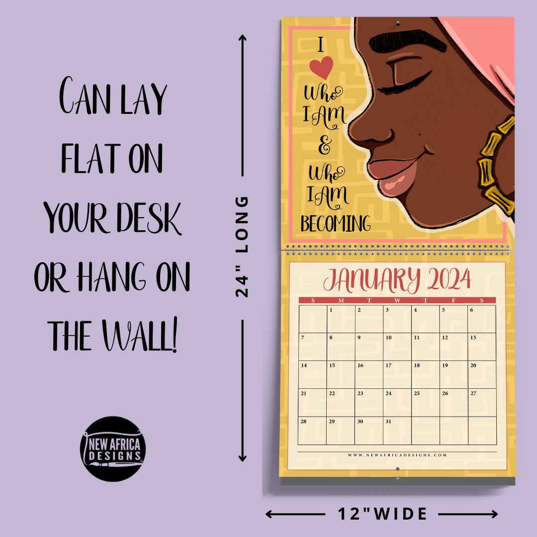 Hey Sis! 2024 Wall Calendar