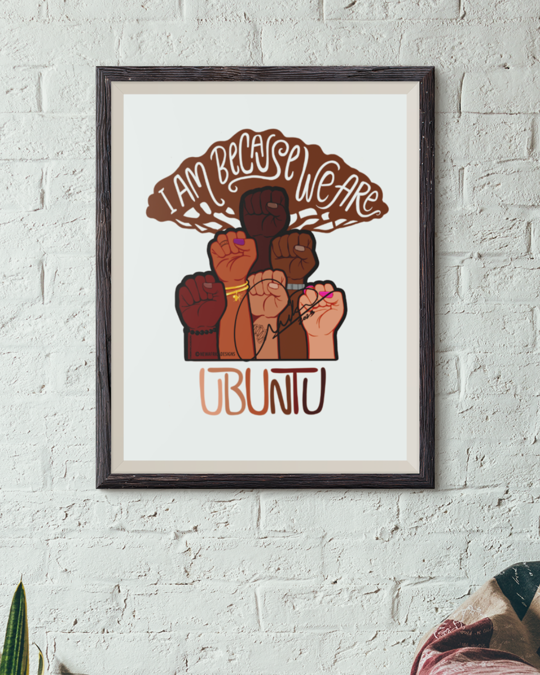 UBUNTU Art Print