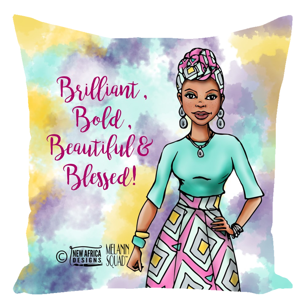 Imari Melanin Squad Pillow