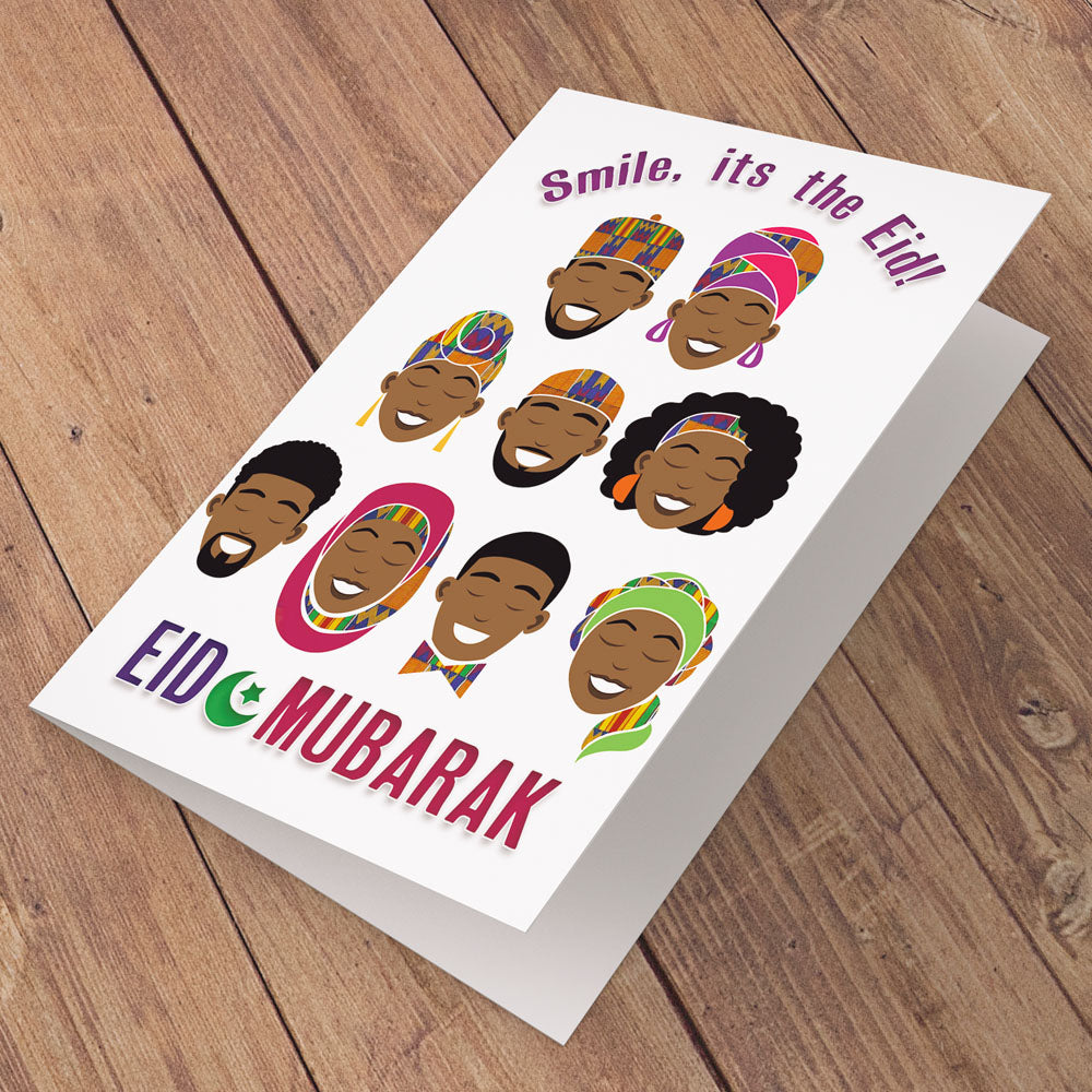 Smile, It's The Eid Greeting Card