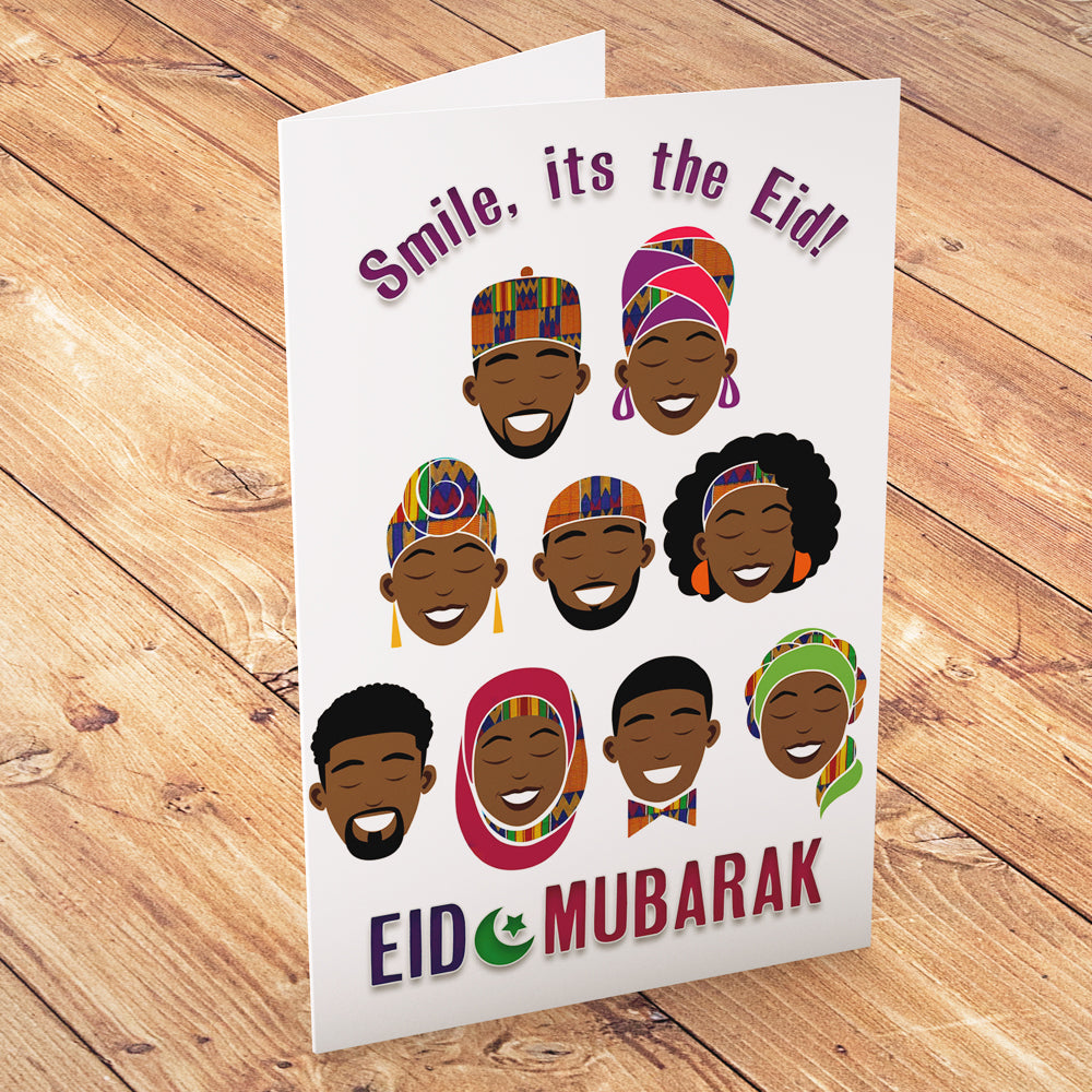 Smile, It's The Eid Greeting Card