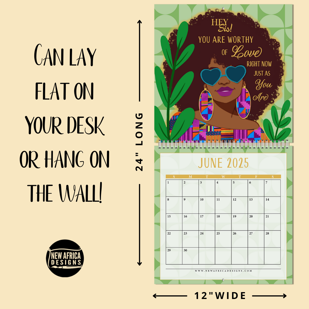 PREORDER Hey Sis! 2025 Wall Calendar