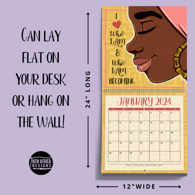 PREORDER Hey Sis! 2024 Wall Calendar