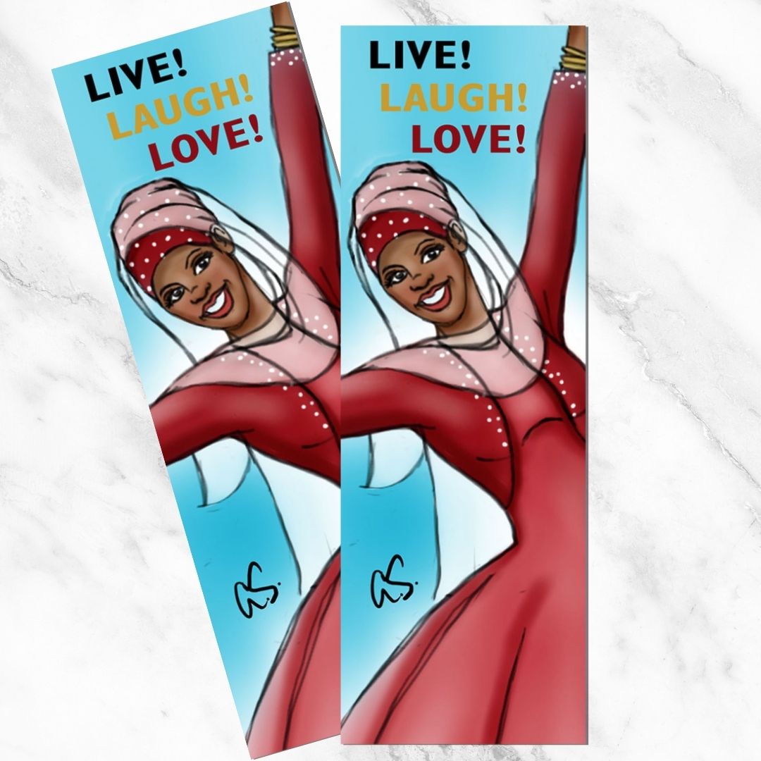 Live, Laugh, Love Bookmark