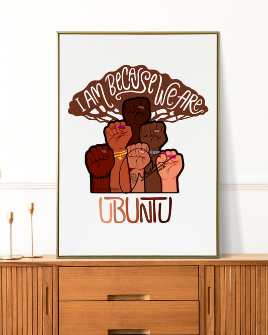UBUNTU Art Print