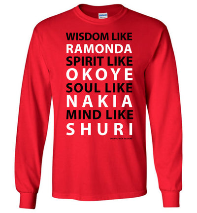 WOMEN OF WAKANDA RED