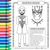 Chadwick Boseman Coloring Page Digital Download