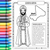 Mansa Musa Coloring Page Digital Download