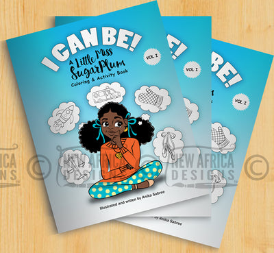 I CAN BE, Little Miss SugarPlum Coloring & Activity Book
