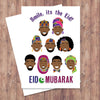 Smile, It's The Eid Greeting Card
