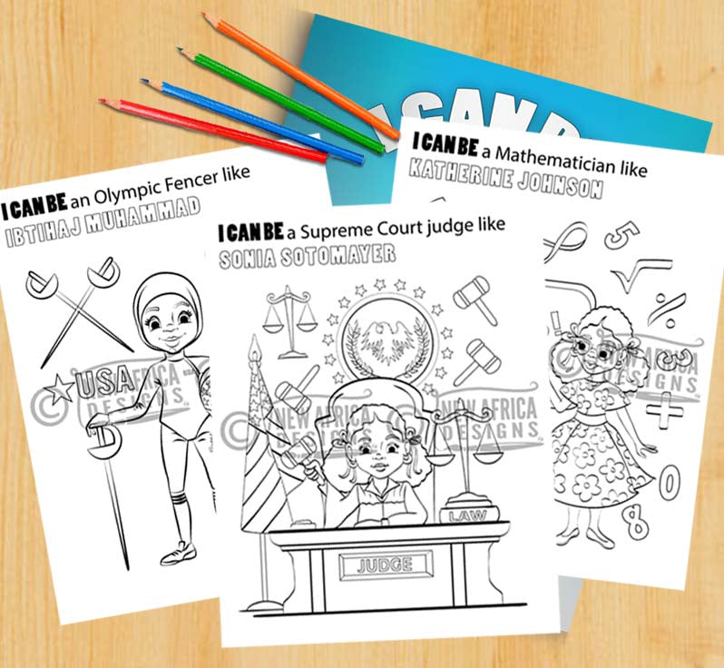 I CAN BE, Little Miss SugarPlum Coloring & Activity Book